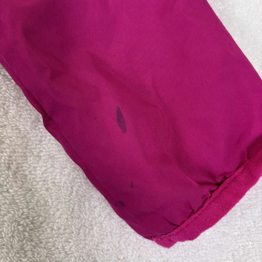 The Children's Place Windbreaker Kids 4T Magenta Purple Hooded Jacket Outerwear